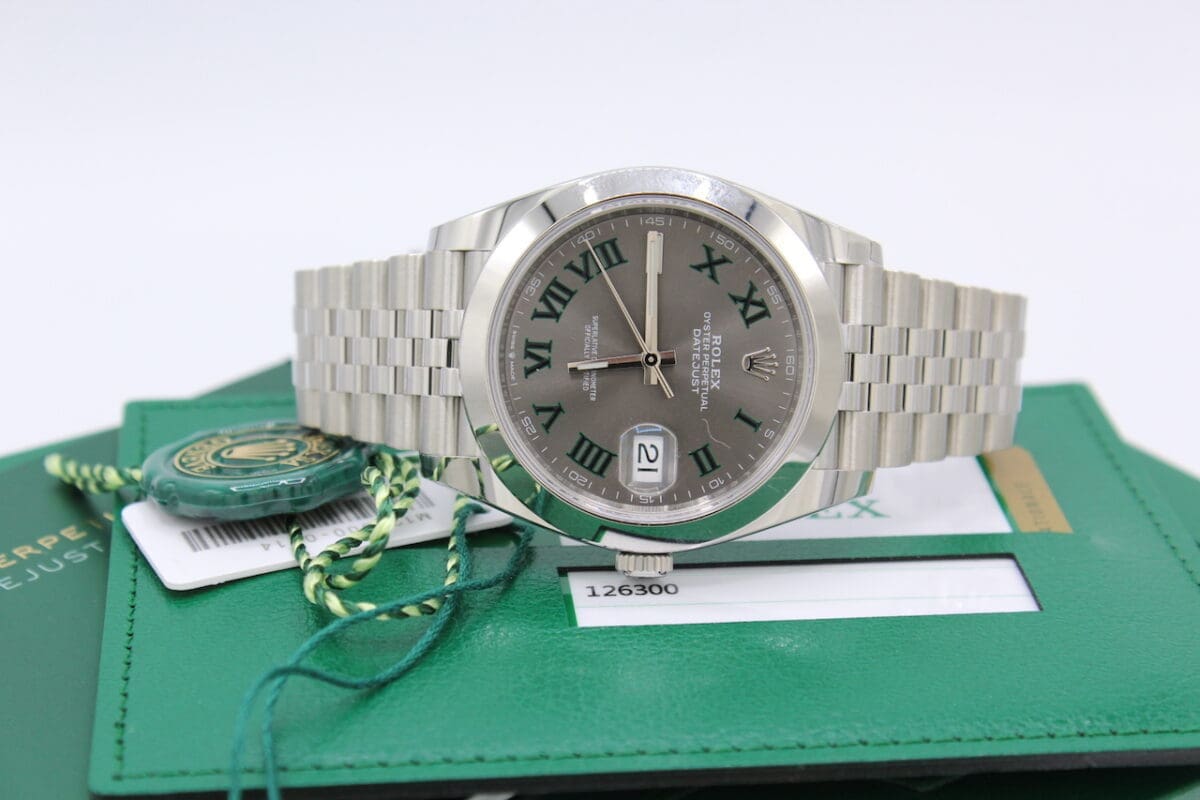 Rolex Datejust Ref.: 126300 Wimbledon Dial / 2020 / LC100 /