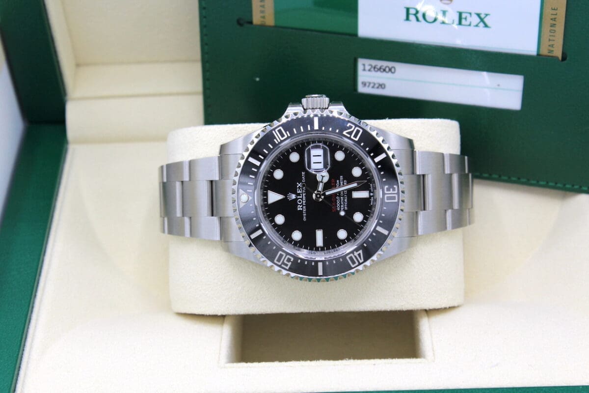 Rolex Sea-Dweller Rotschrift v. 12/2018 Full Set