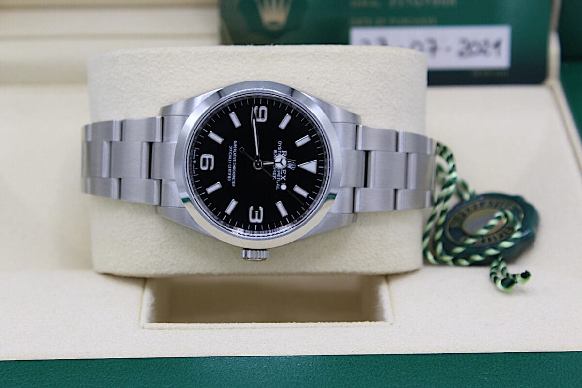 Rolex Explorer Ref. 124270 - 7/2021 - NEW - Box - Papiere