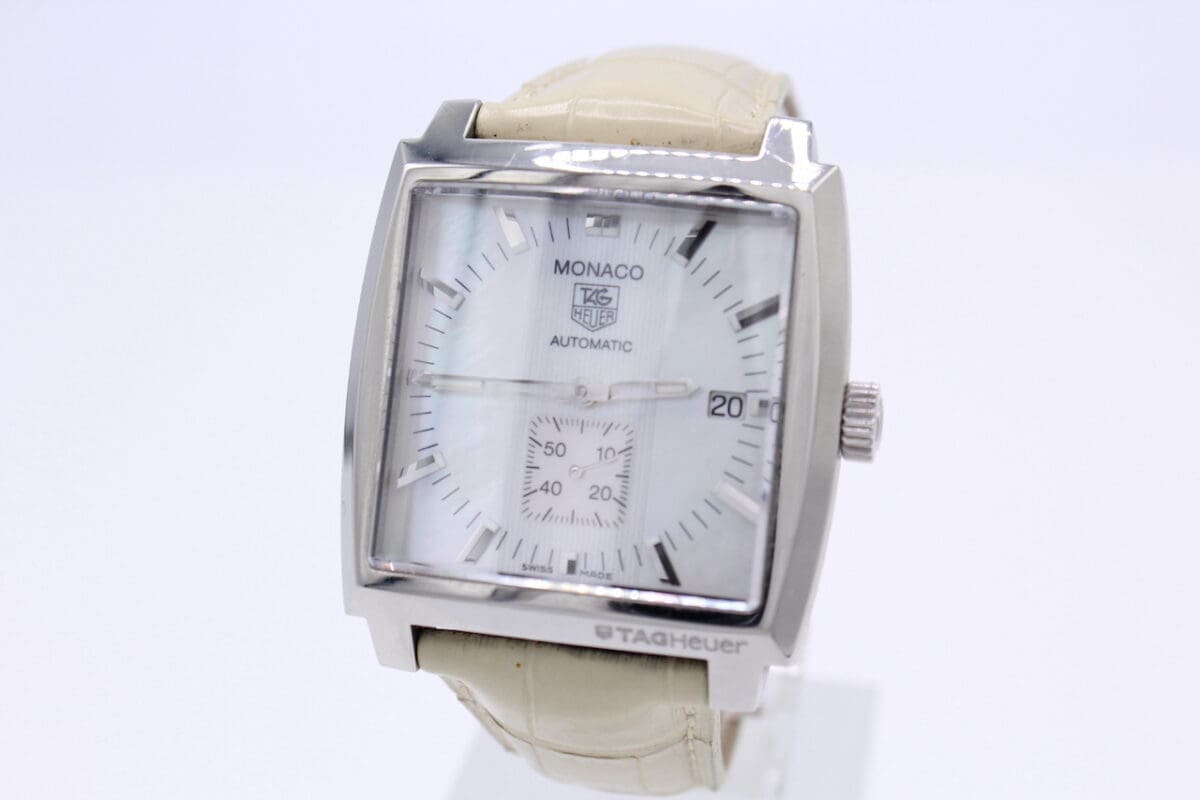 Tag Heuer Monaco Perlmutt Zifferblatt Ref.: WW2112