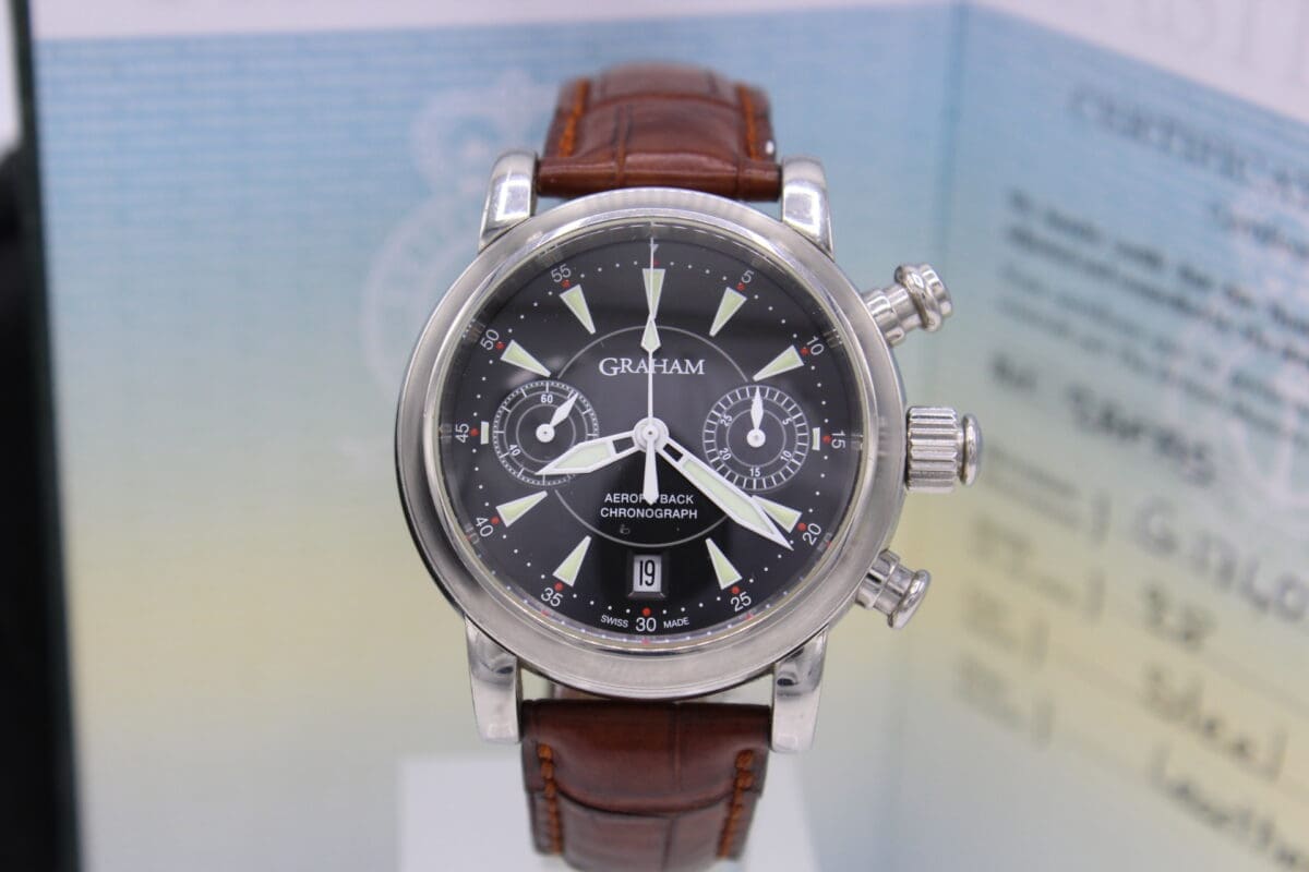Graham Aeroflyback Ref.: 2AFAS No. 572 Mit Papieren ohne Box
