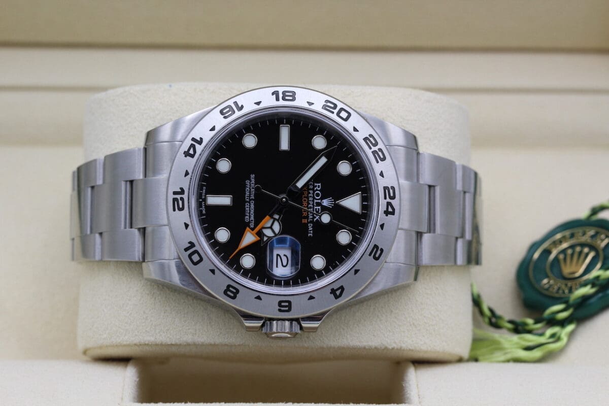 Rolex Explorer II 216570 - 2016 - LC170 - Box - Papiere