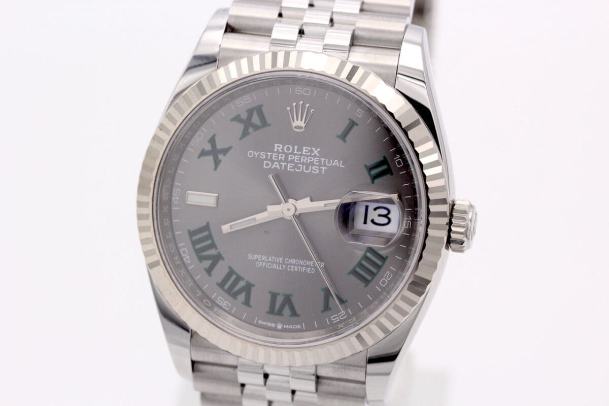 Rolex Datejust Ref.: 126234 Wimbledon Dial / 36mm / 2021 / Full / NEU