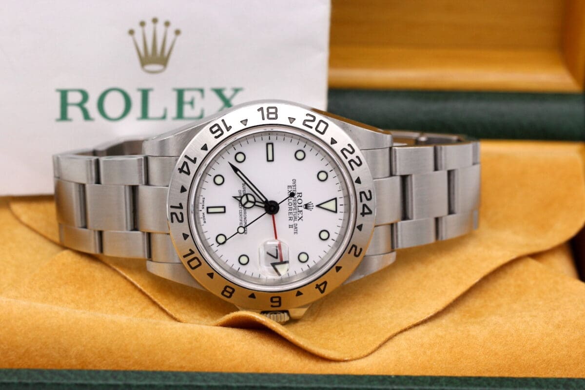 Rolex Explorer II Ref.: 16570 / Y-Serie v. 2003 / B & P