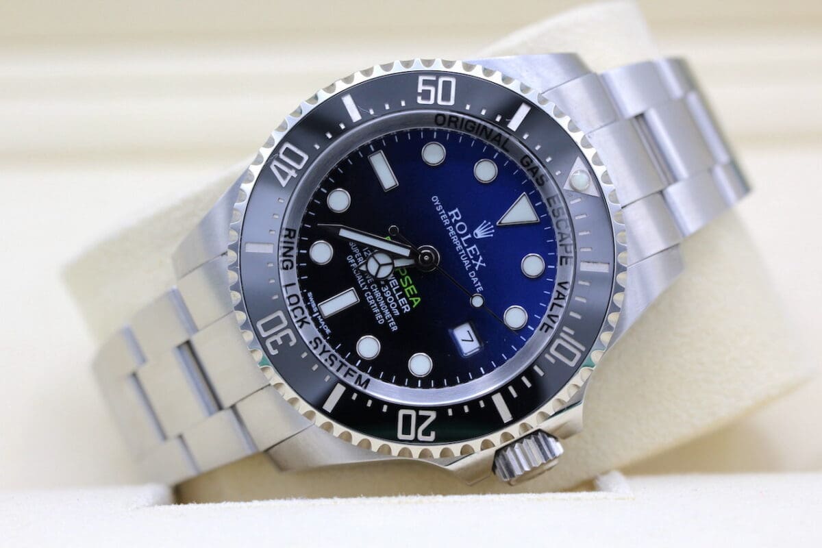Rolex Deep Sea D-Blue / 2.12.2016 / White Tag / Box und Papiere /