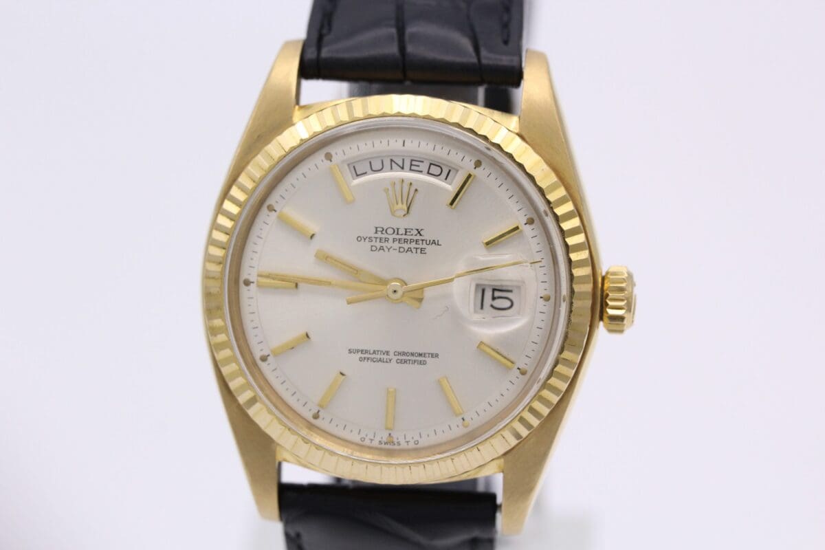 Rolex Day Date Gelbgold Ref.: 1803 "Sigma Dial" mit Box und Papieren v. 1976