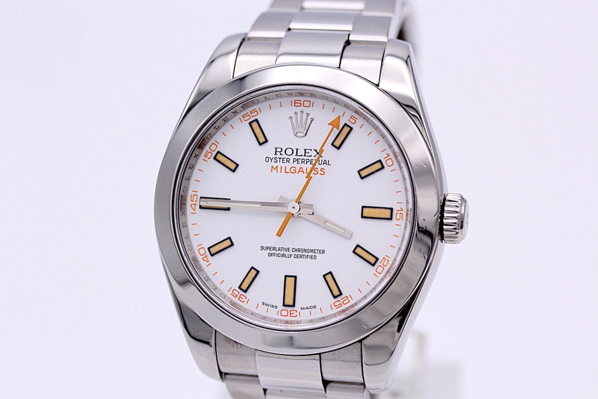 Rolex Milgauss Ref.: 116400 / 2009 / Box und Papiere /