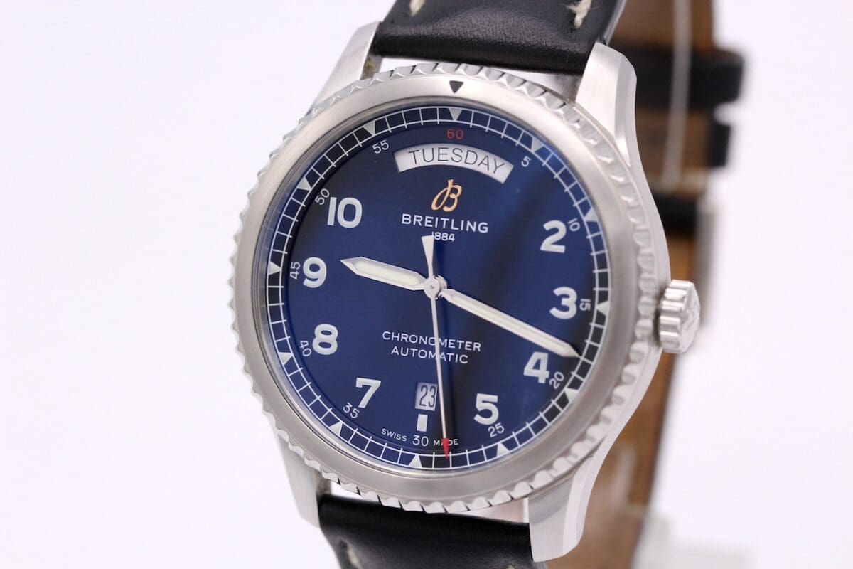 Breitling Day Date Aviator 41 / 5- 2021 / Ausstellungsstück / ungetragen