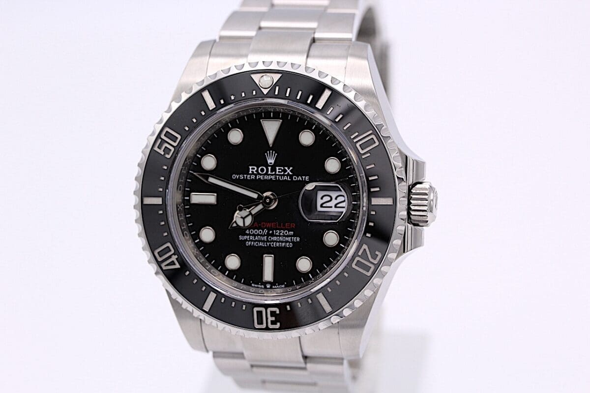 Rolex Sea-Dweller Rotschrift Ref.: 126600 / 08-2019 / LC100 / Erstkaufrechnung /