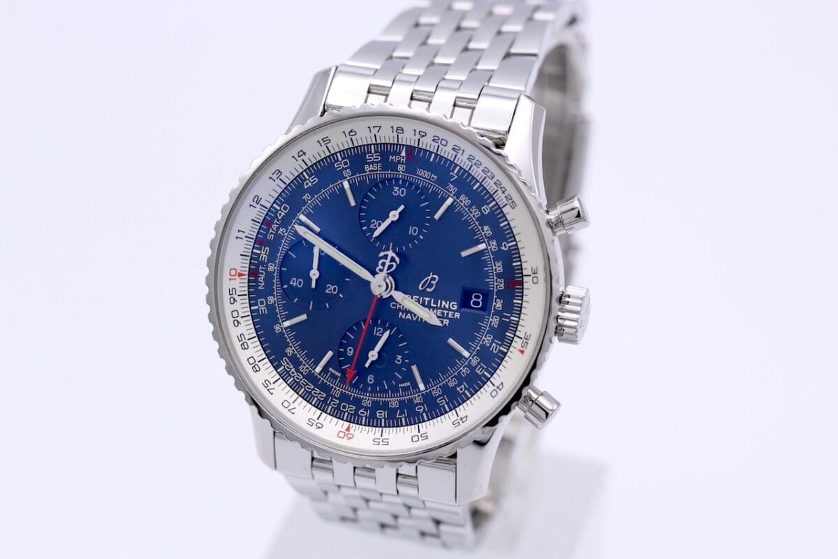 Breitling Navitimer 41 / Ref.: A13324 / Blau / 2022 / Neuwertig /