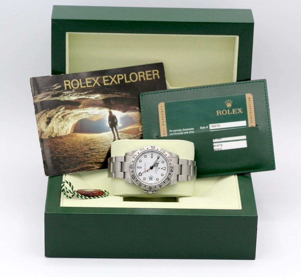 Rolex Explorer II Ref.: 16570 - M-Serie - Cal. 3186 - Neuzustand -