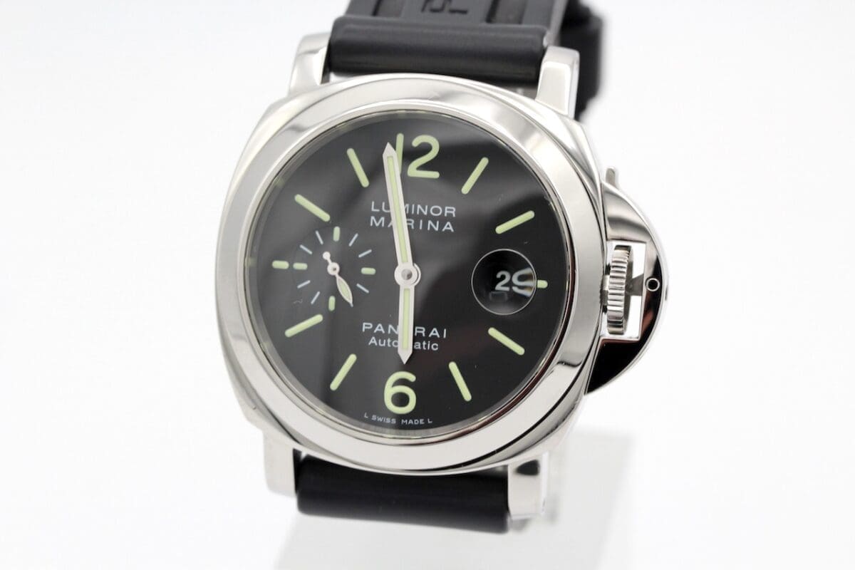Panerai Luminor Marina Herren Armbanduhr PAM00104 von 2008 Full Set
