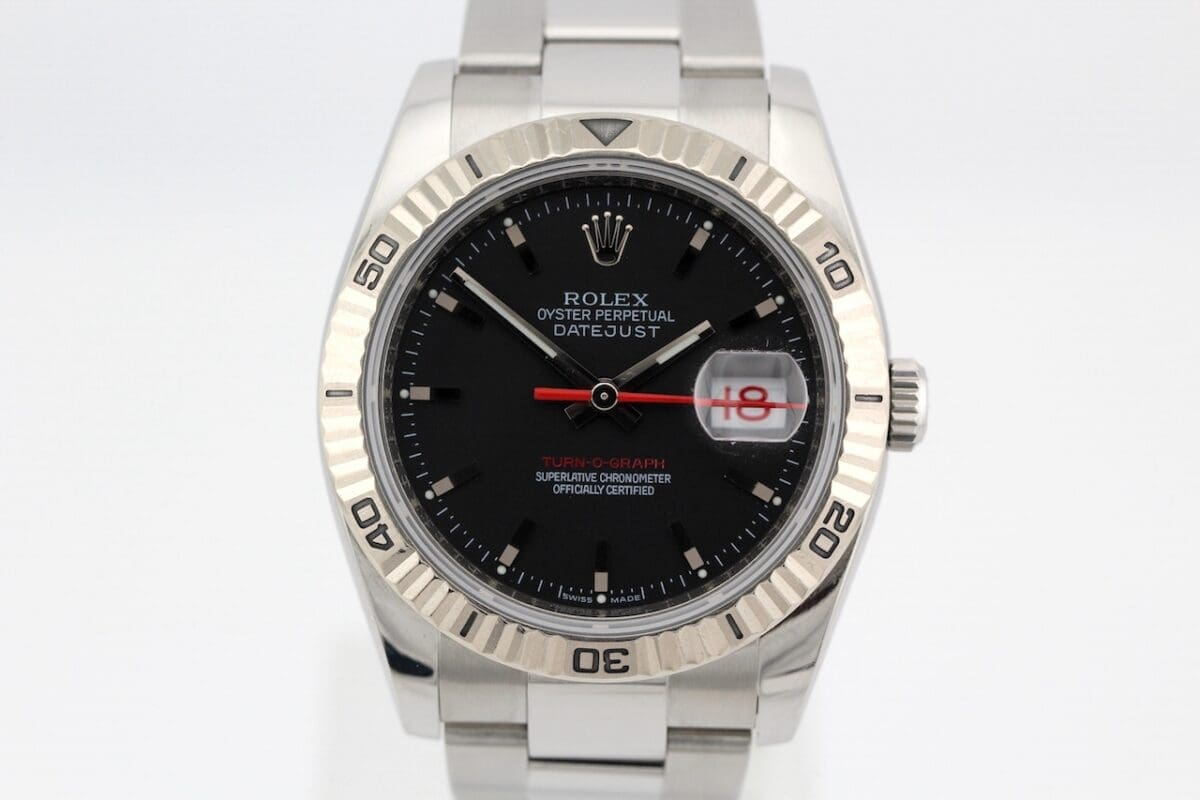 Seltene Rolex Datejust Turn-O-Graph 116264 Full Set Revision 2026