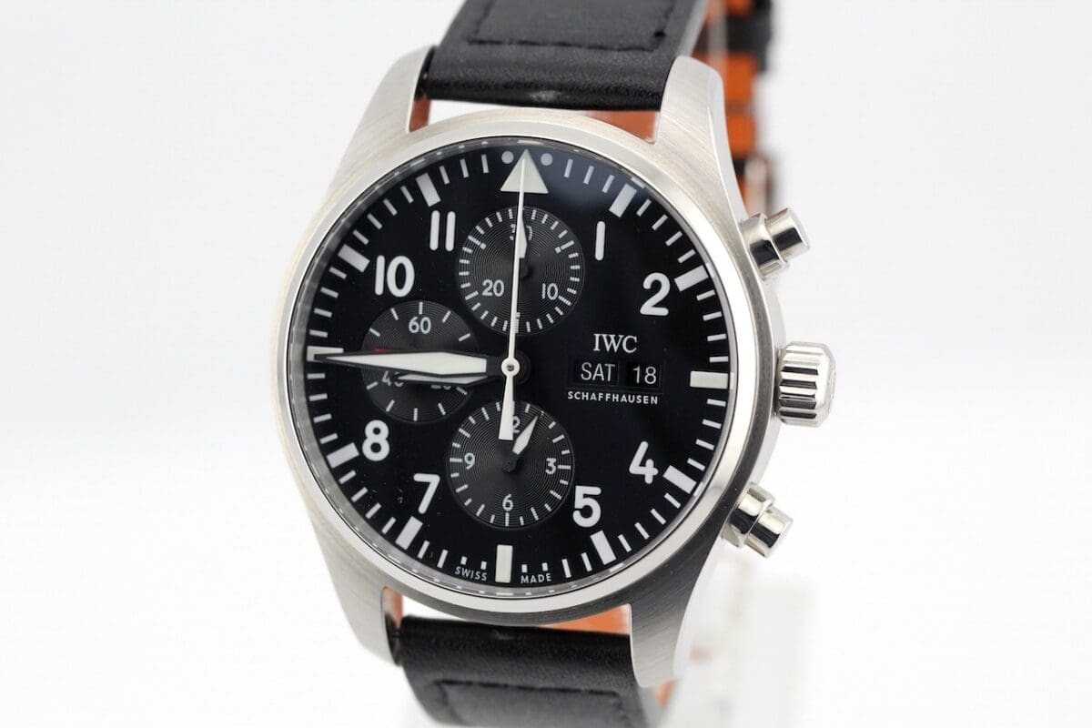 IWC Pilot’s Watch Chronograph IW377709 Frisch Revidiert 2026